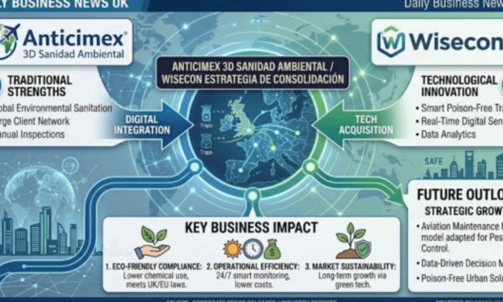 Anticimex 3D Sanidad Ambiental / Wisecon Estrategia de Consolidación