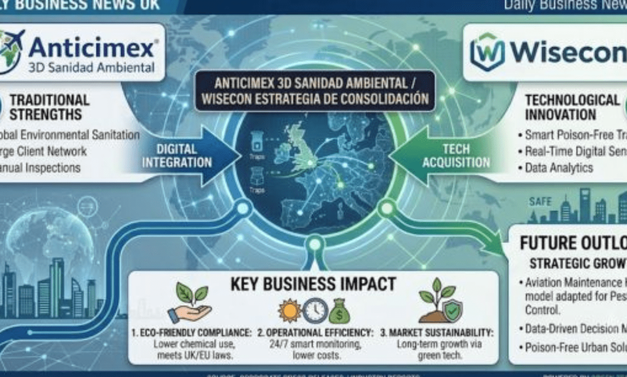 Anticimex 3D Sanidad Ambiental / Wisecon Estrategia de Consolidación